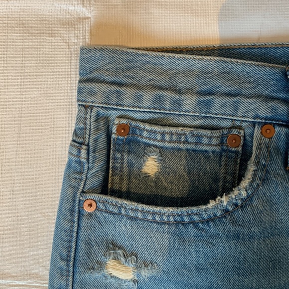COPY - Madewell Jean shorts NWOT - Picture 2 of 7